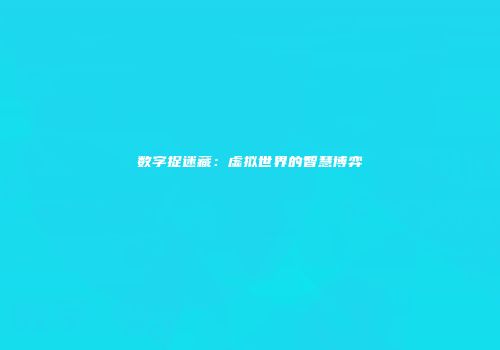 数字捉迷藏：虚拟世界的智慧博弈